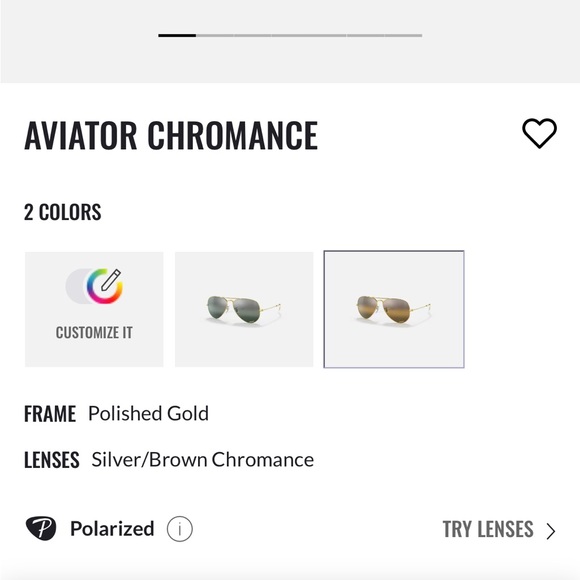 Ray-Ban Gold Aviator Sunglasses with Silver-Brown Lenses - Picture 3 of 3